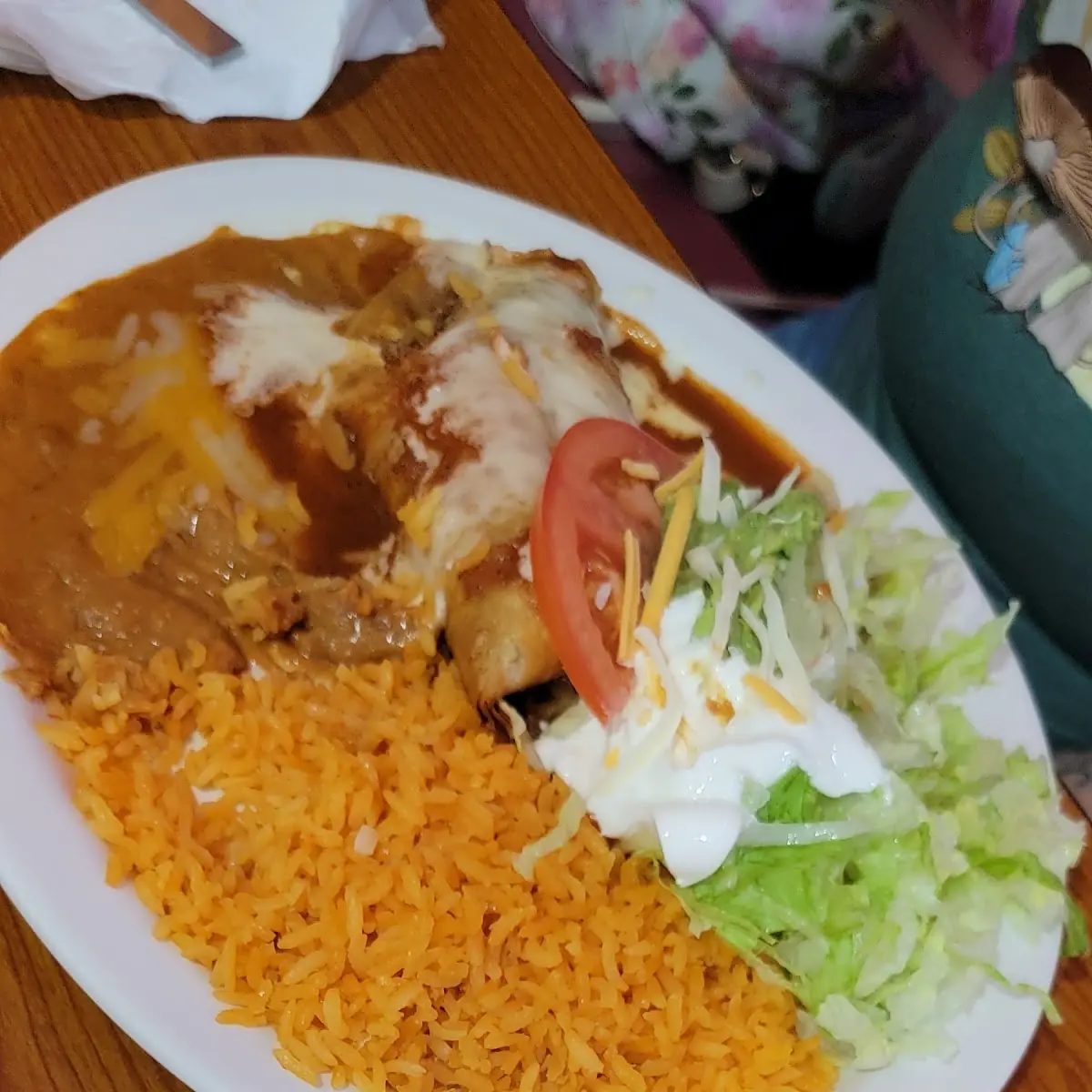 Beans Rice Guacamole Salad