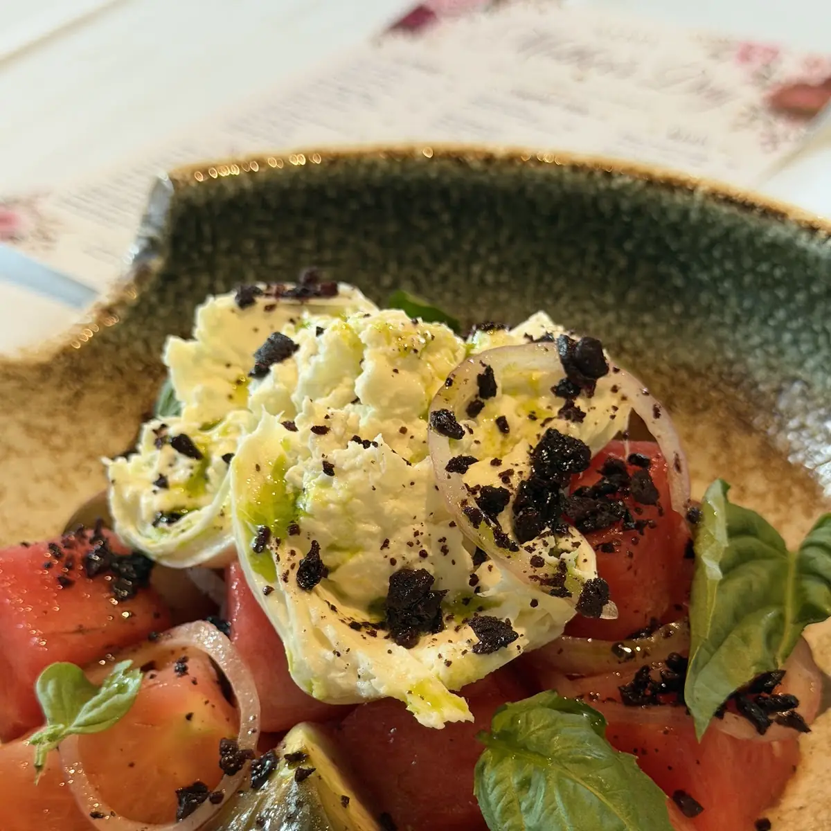 Burrata & Heirloom Tomato