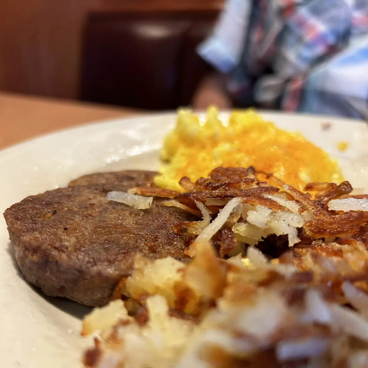 Two Eggs with Grilled Pork Chop or Corned Beef Hash