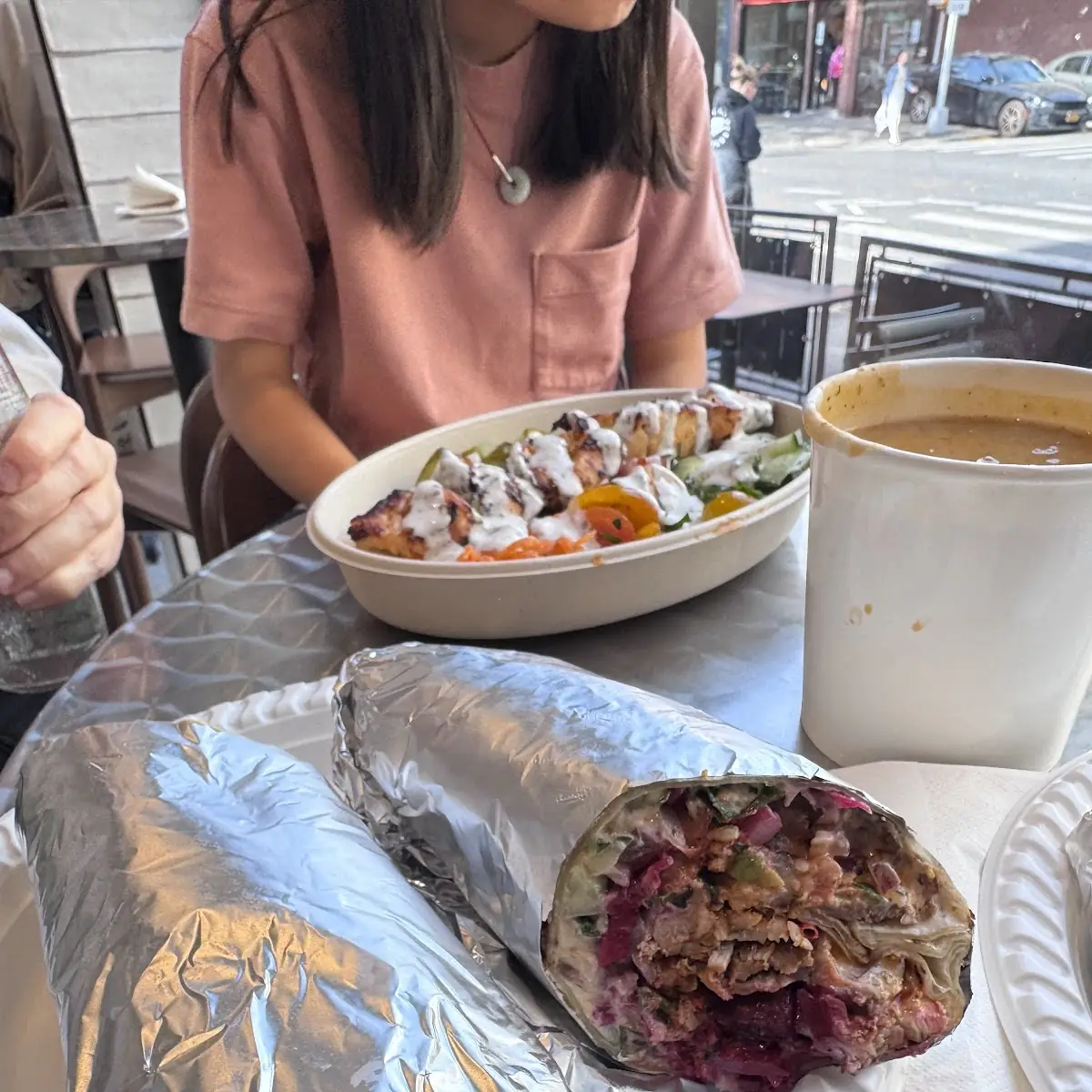 Lamb & Beef Shawarma Wrap