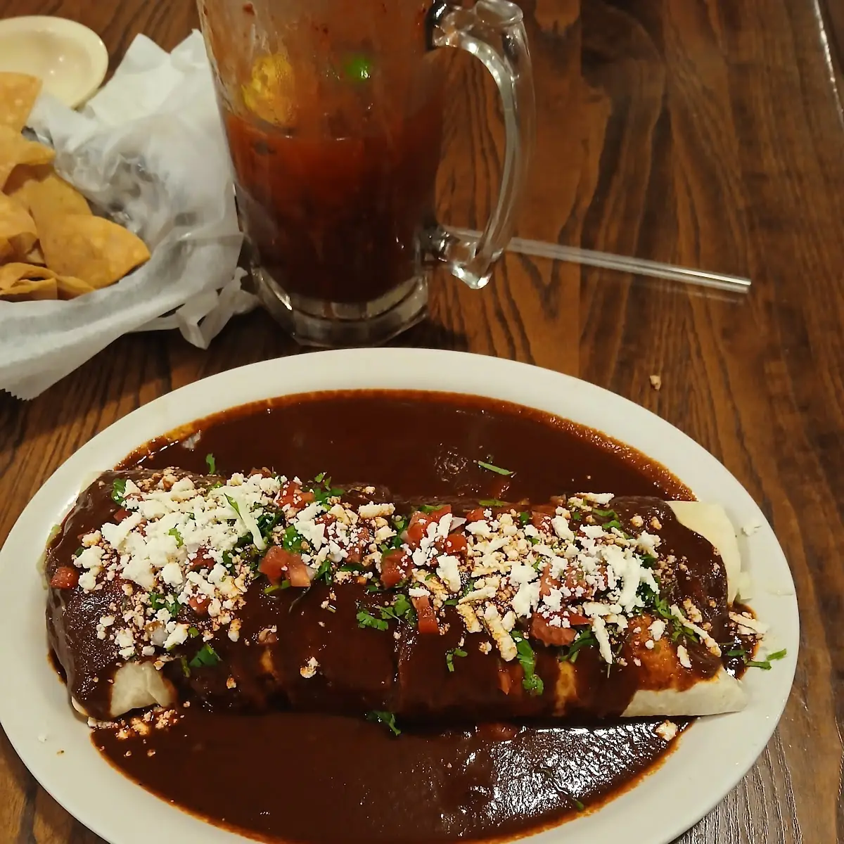 Burrito with Pork Carnitas