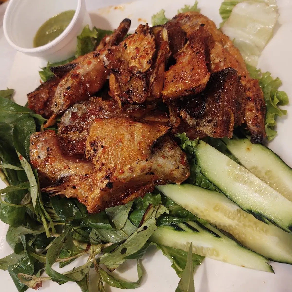 Spicy Salmon Head
