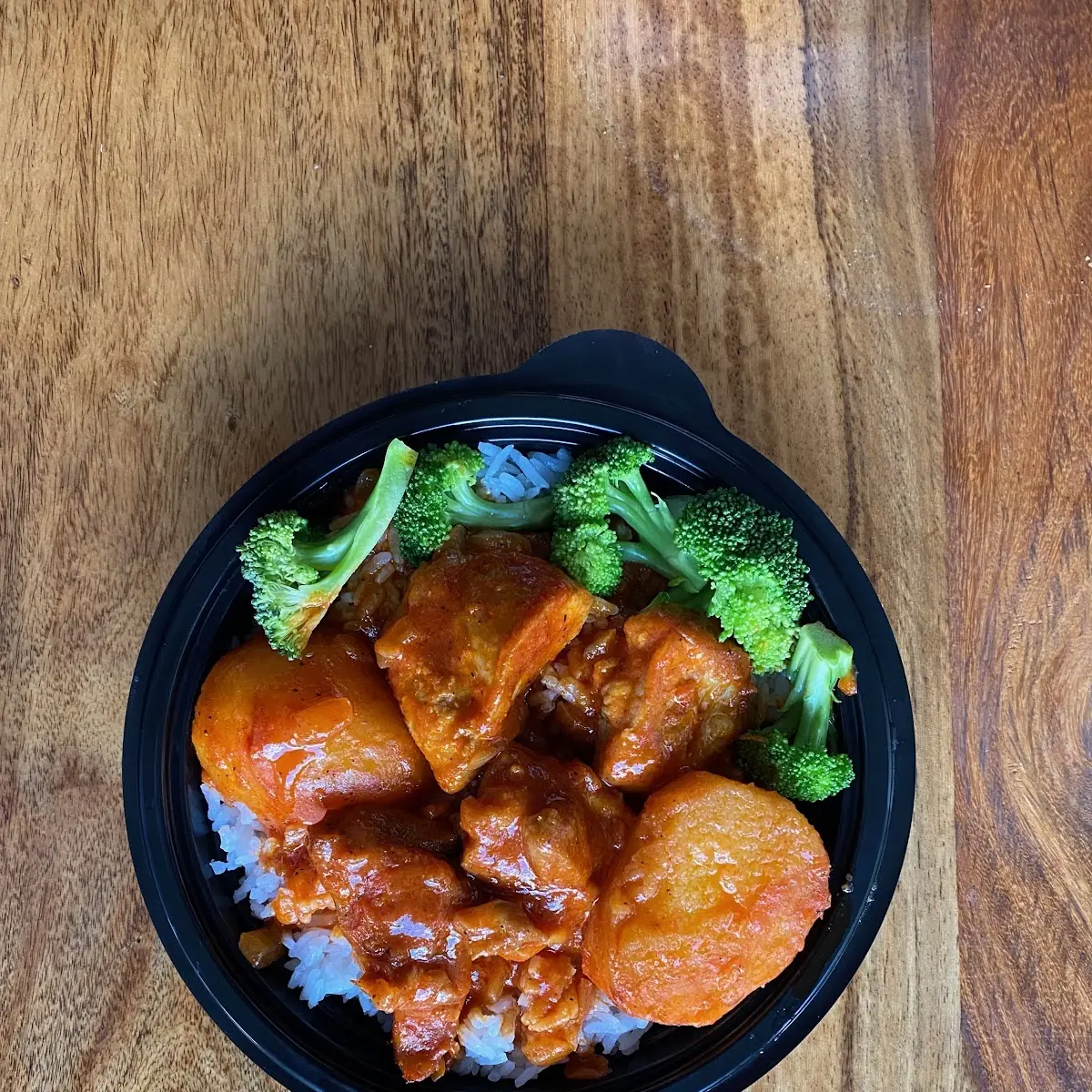 Popcorn Chicken Rice Bowl