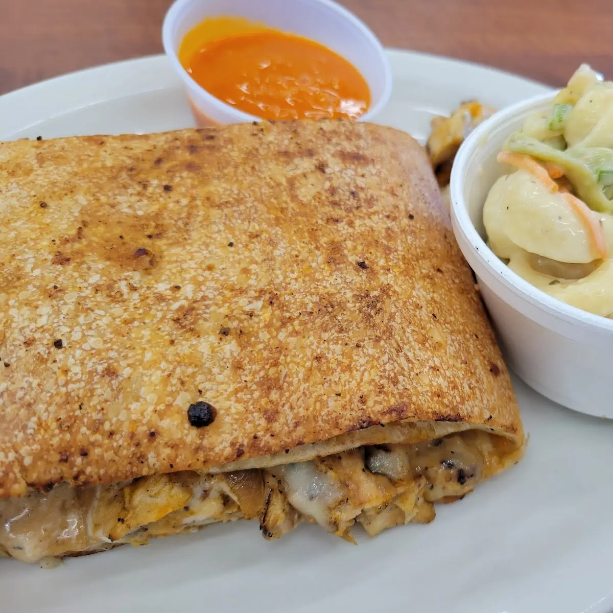 Buffalo Chicken Calzone