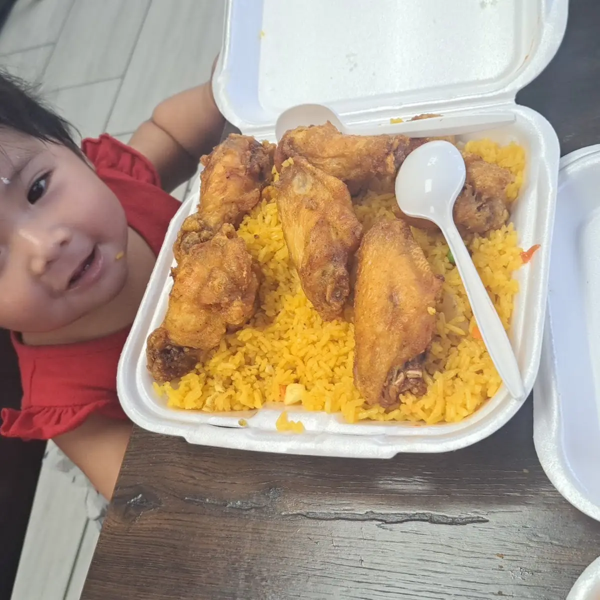 Chicken Wings w Fried Rice