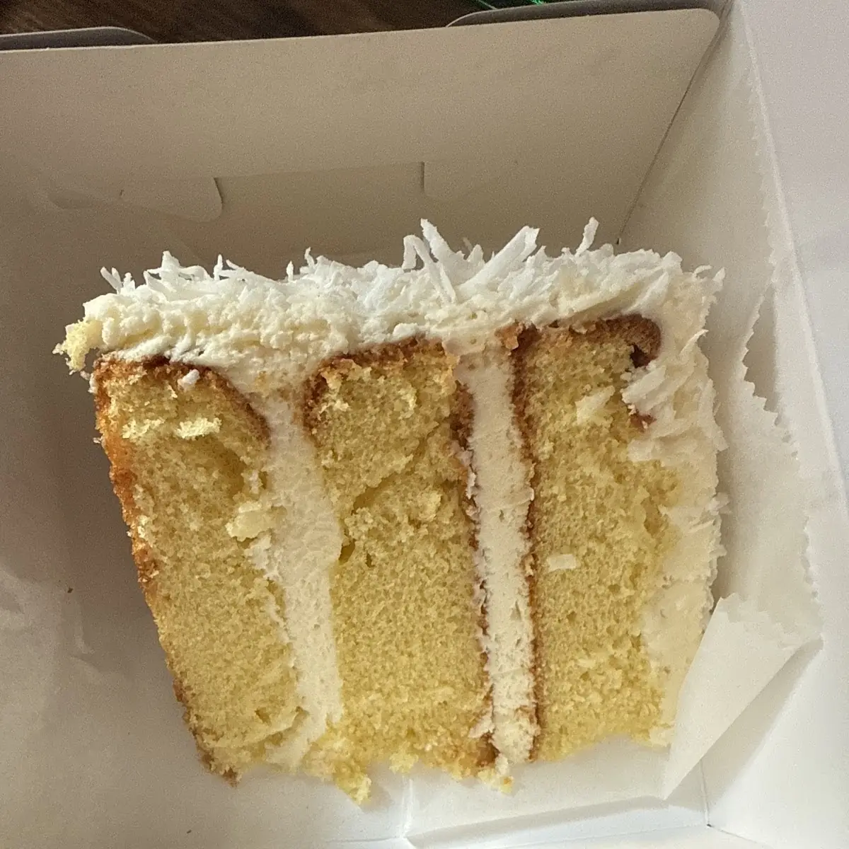Coconut Cake Slice