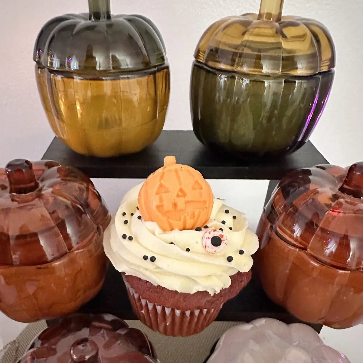 Halloween Red Velvet Cupcake