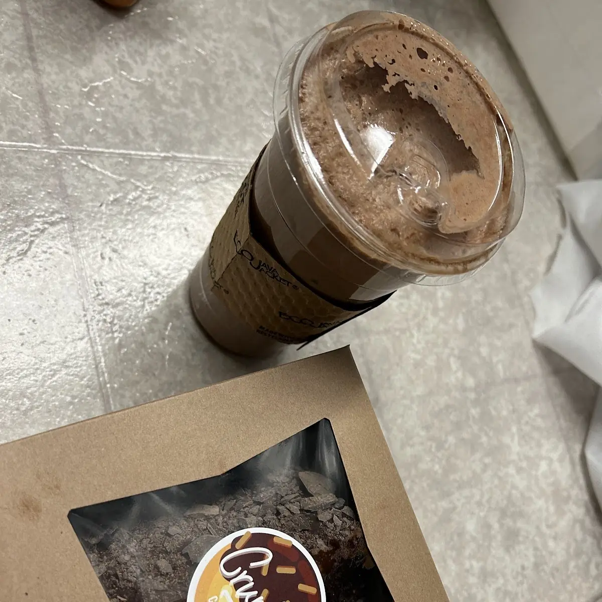 Ice Chocolate N Chocolate Cake