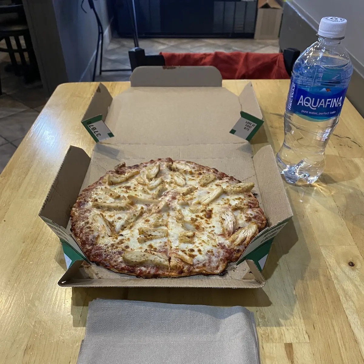 All Chicken Pizza