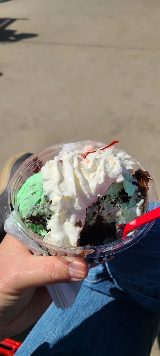 Hot Fudge Mint Brownie