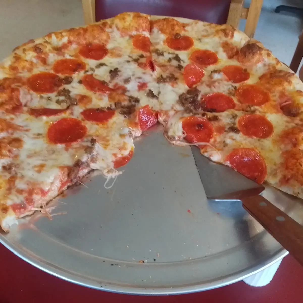 Sausage & Pepperoni Pizza