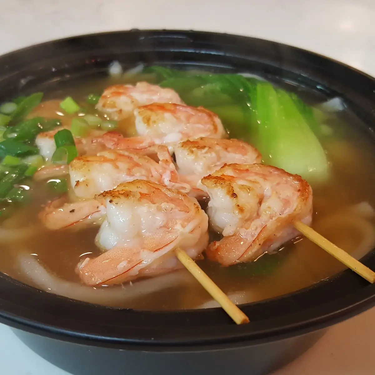 Shrimp Udon Noodle Soup
