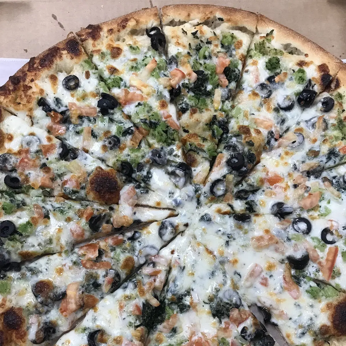 Spinach Pizza