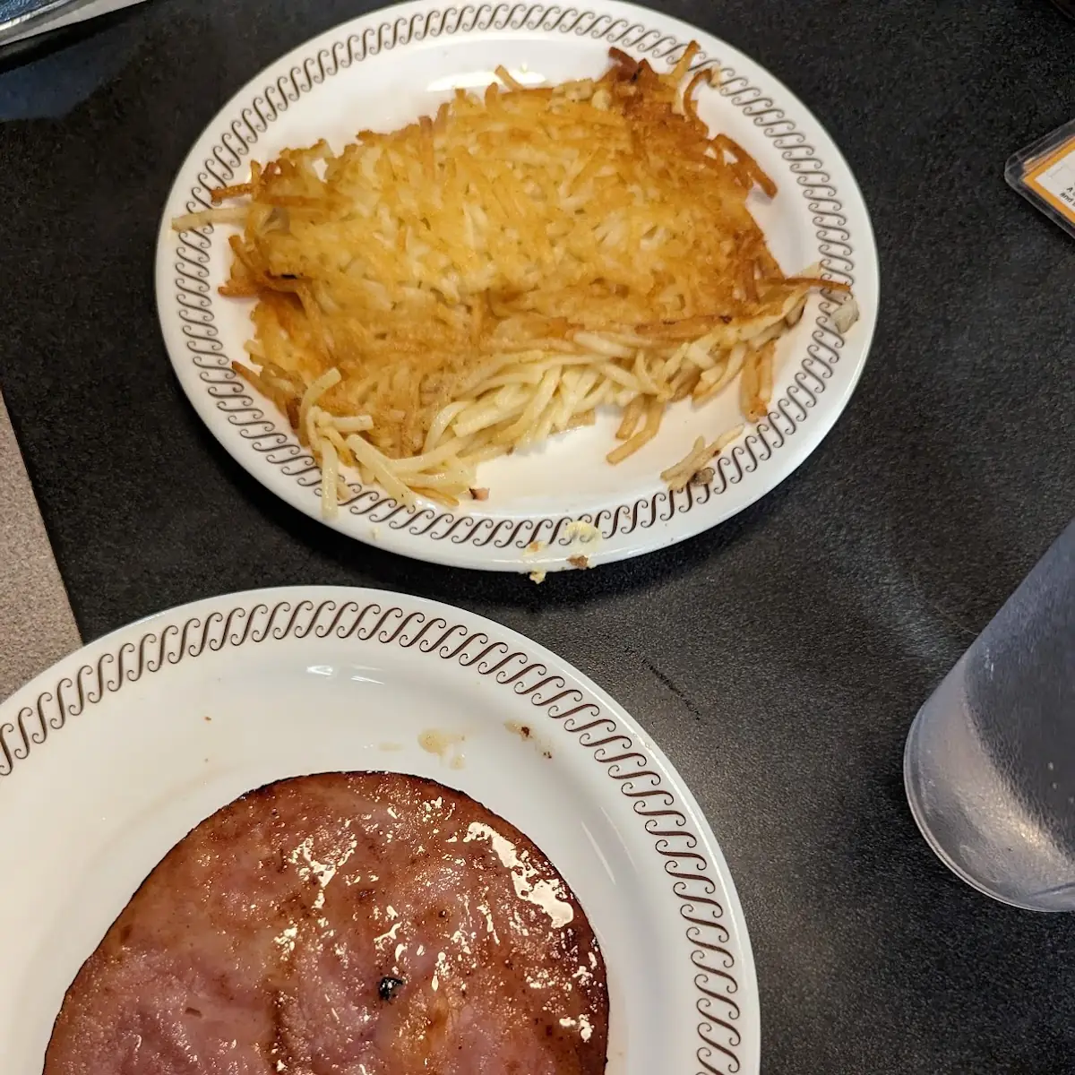 Hashbrowns with City Ham