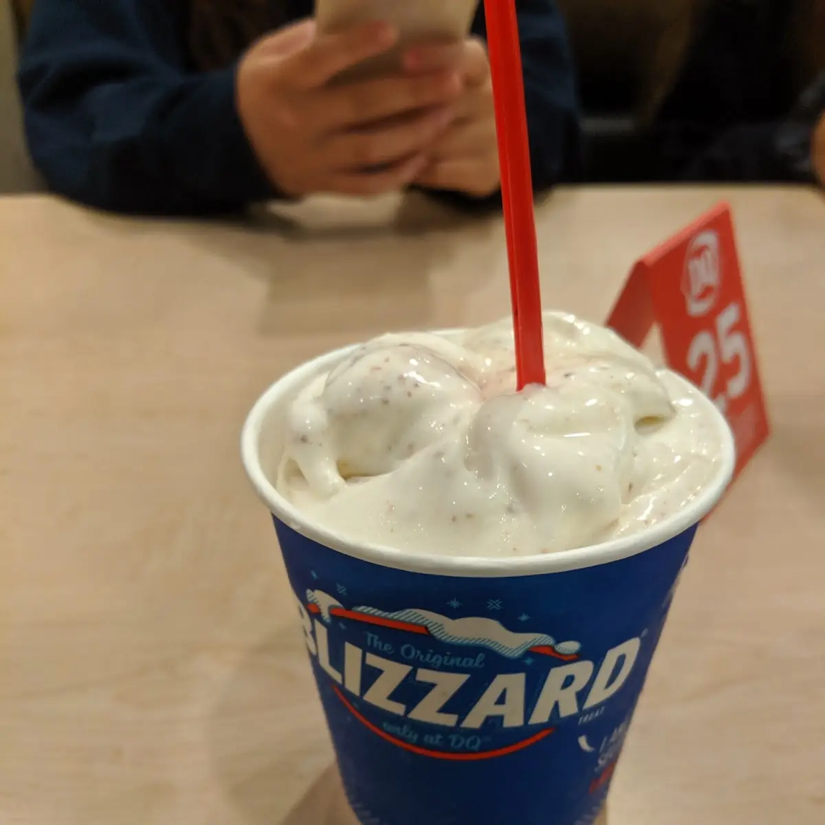 Cotton Candy Blizzard Treat