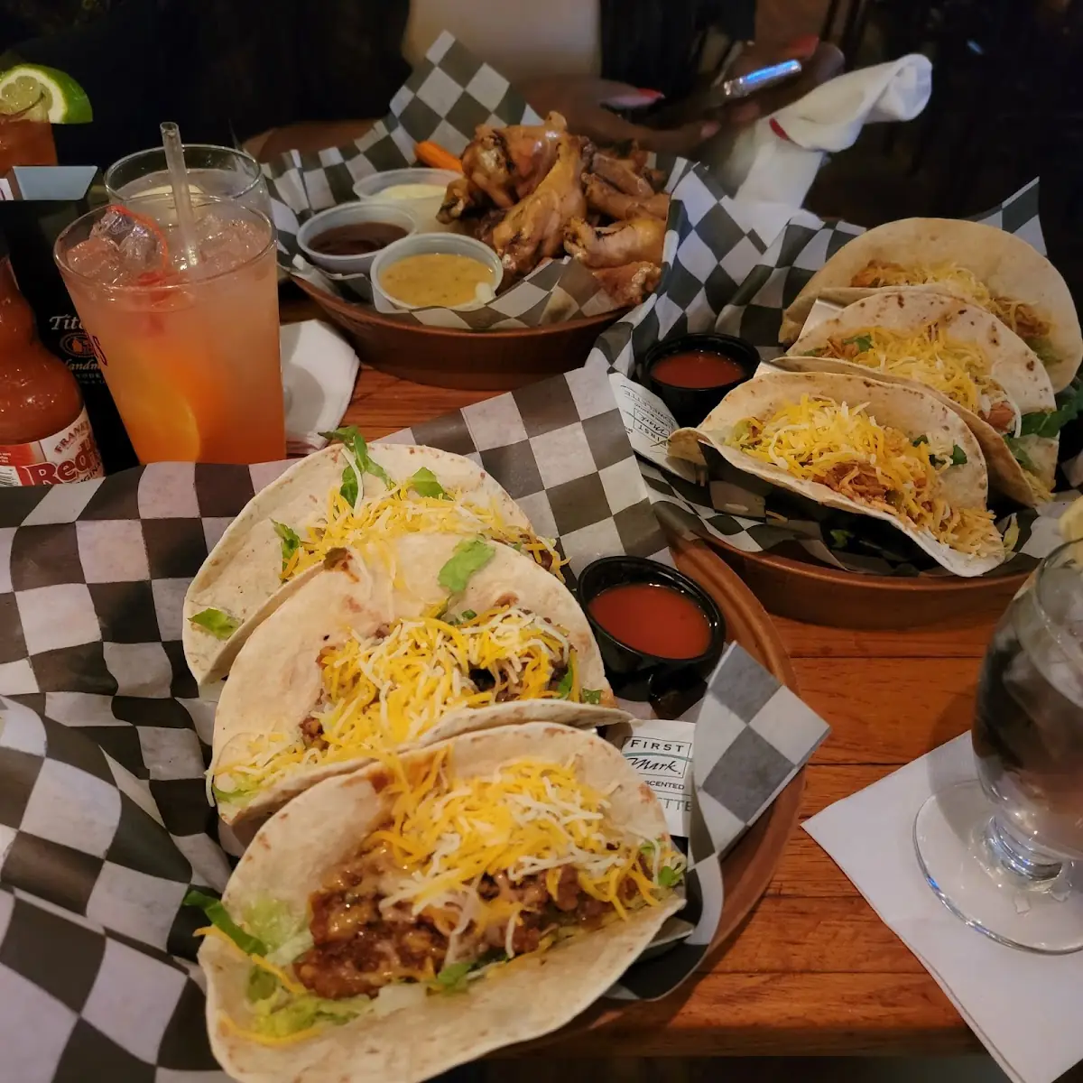 Beef Tacos Chicken Tacos