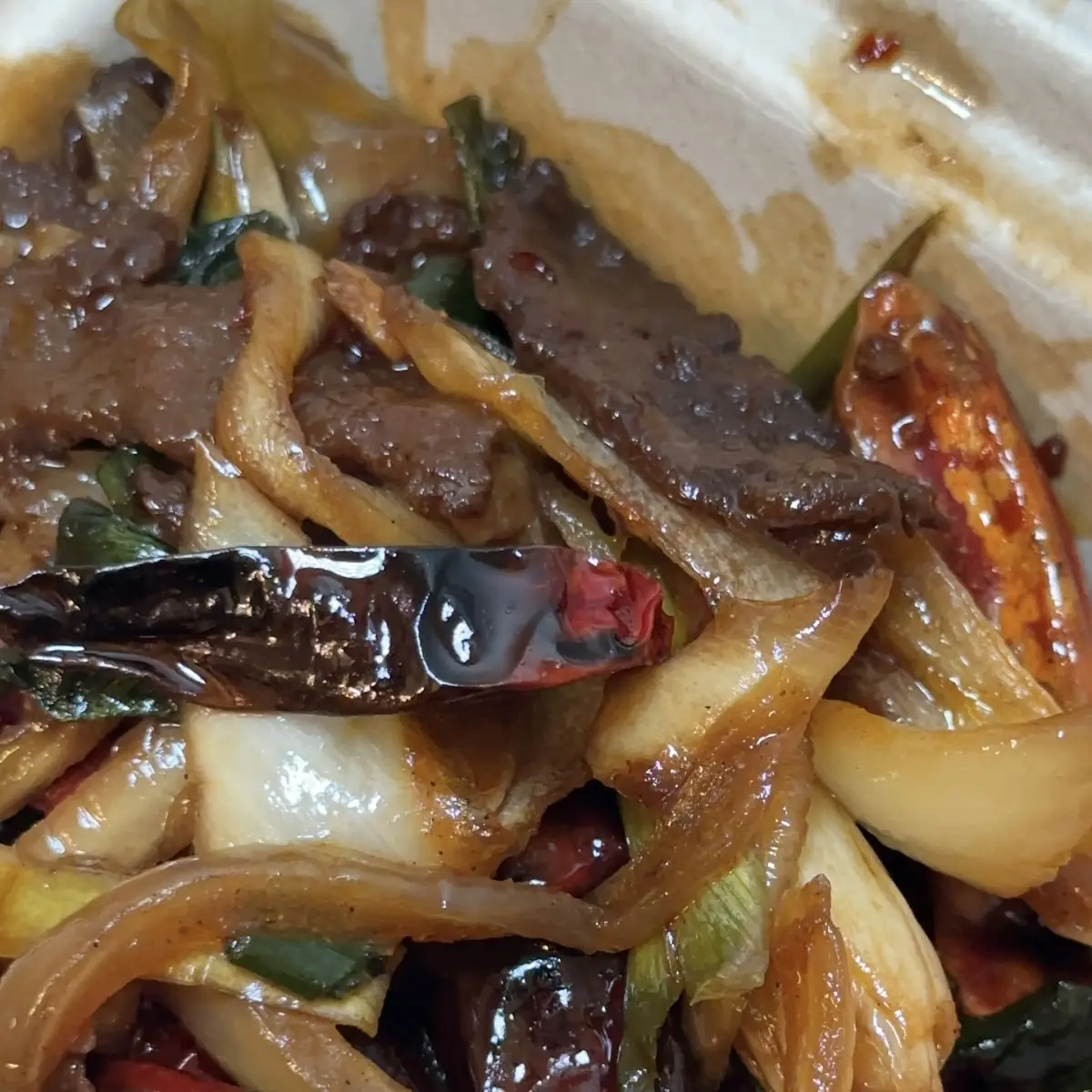 Eggplant with Garlic Sauce Lucky