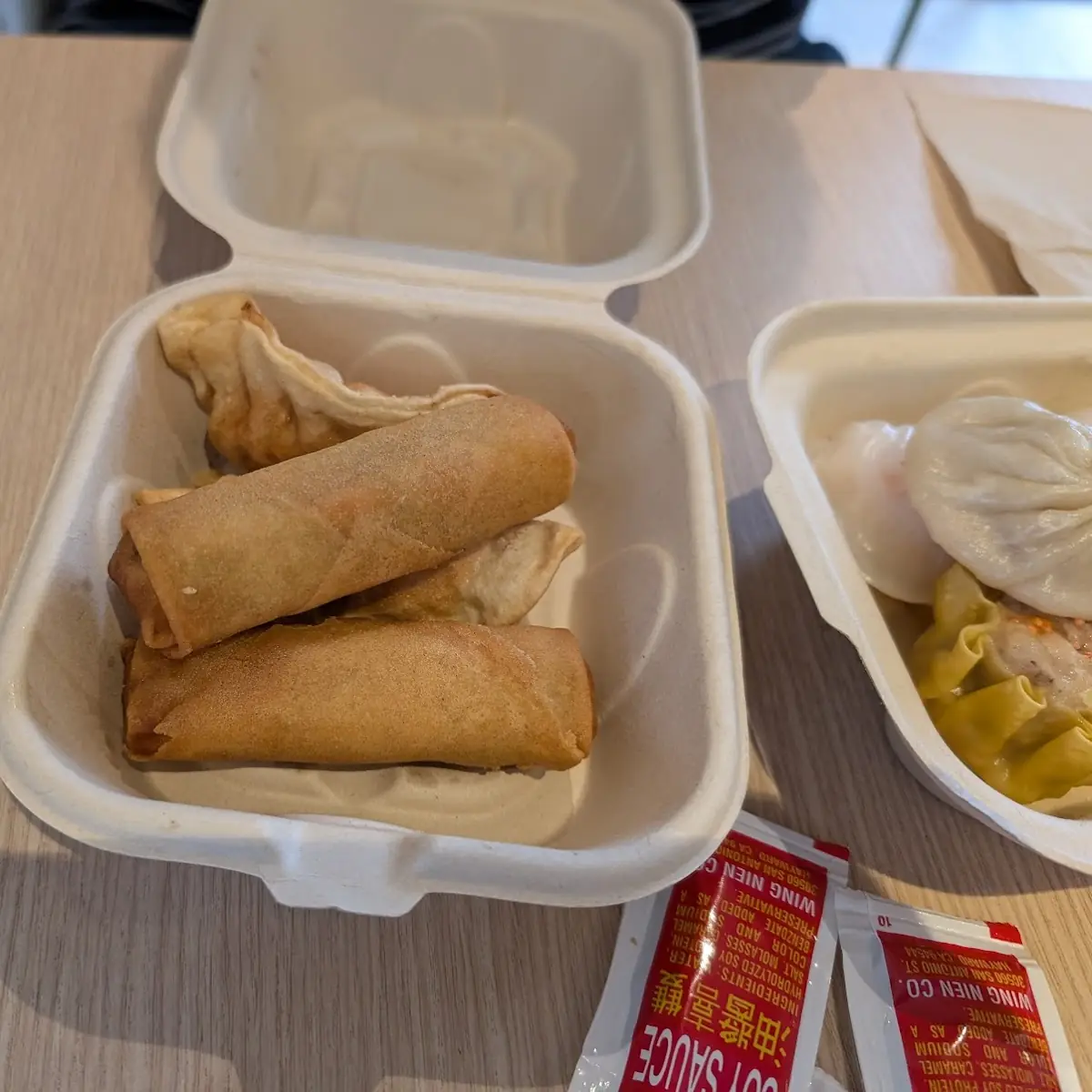 Spring Rolls and Pot Stickers
