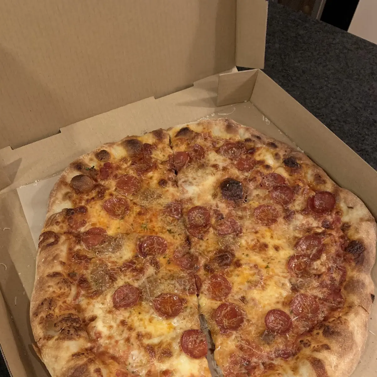 Pepperoni Garlic Pizza