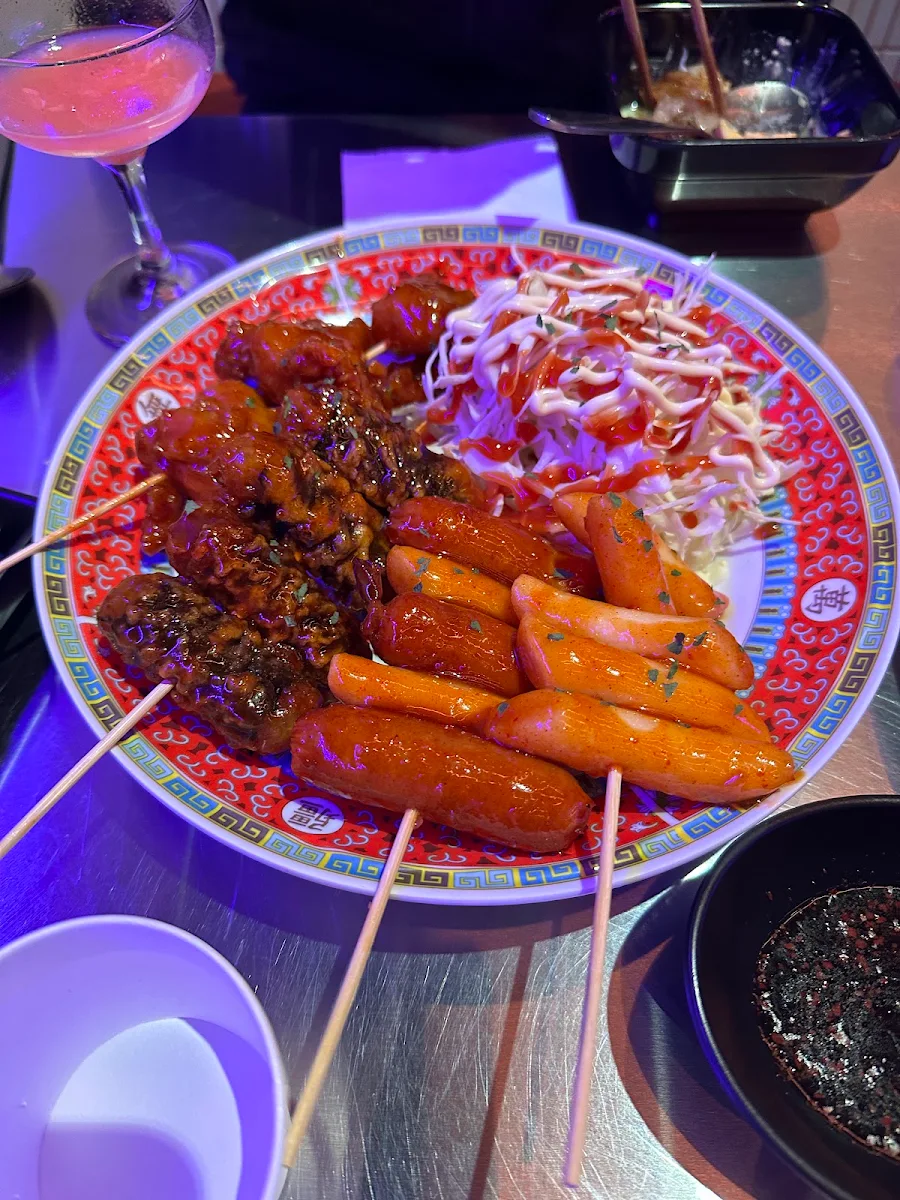 Skewer Combo, Mr Yoon Glenwaverley