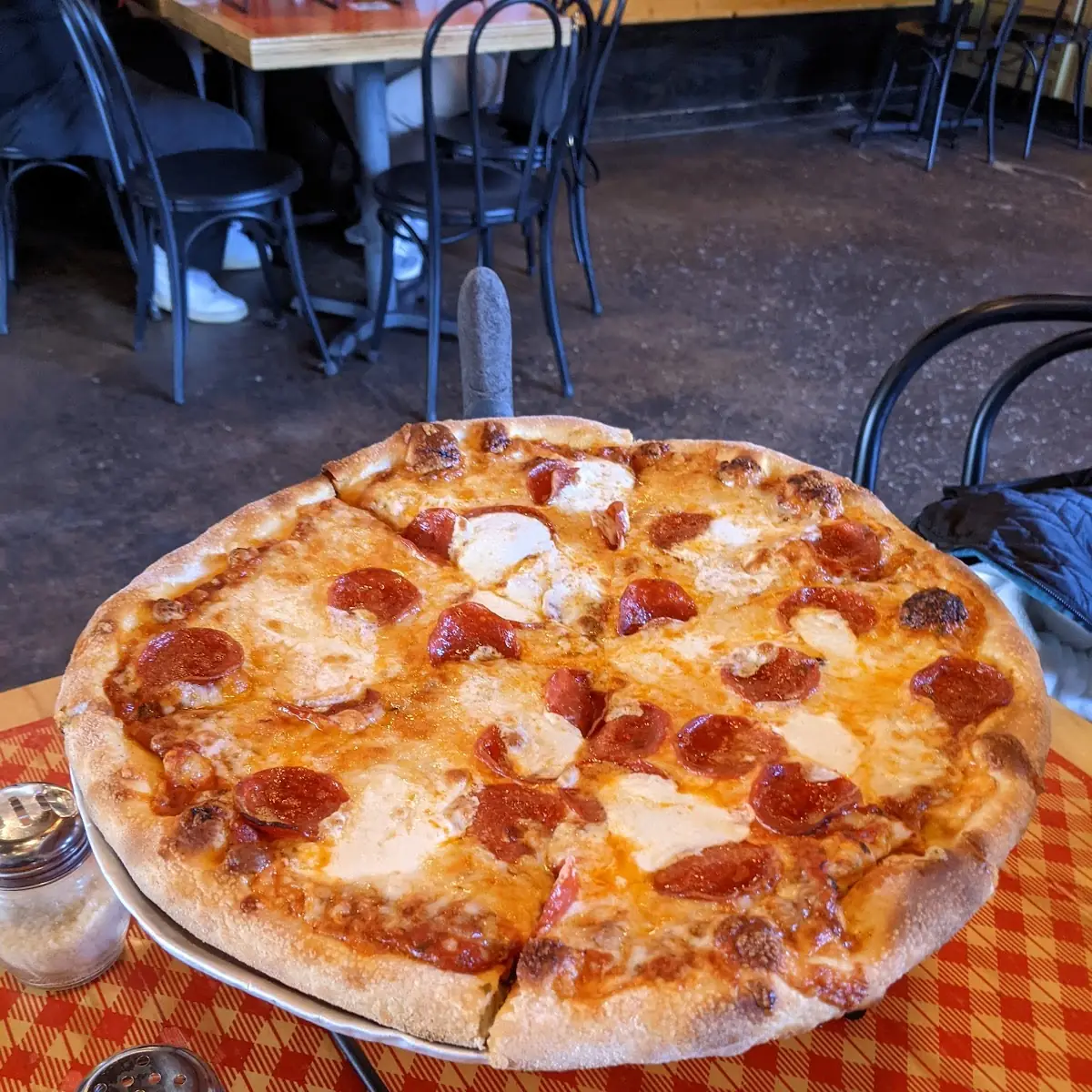 Pepperoni Pizza with Thin Crust