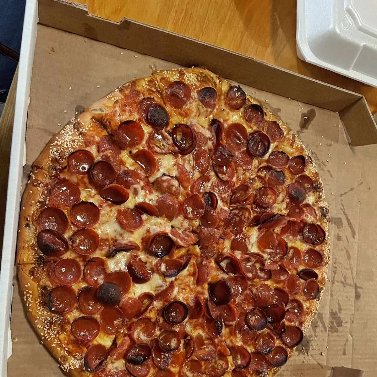 Double Pepperoni Pizza