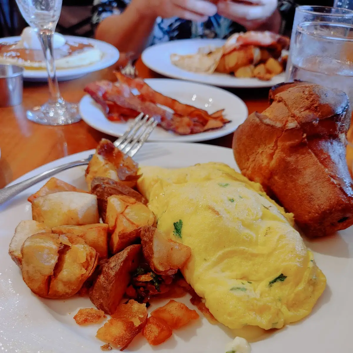 Mushroom and Cheese Omelette