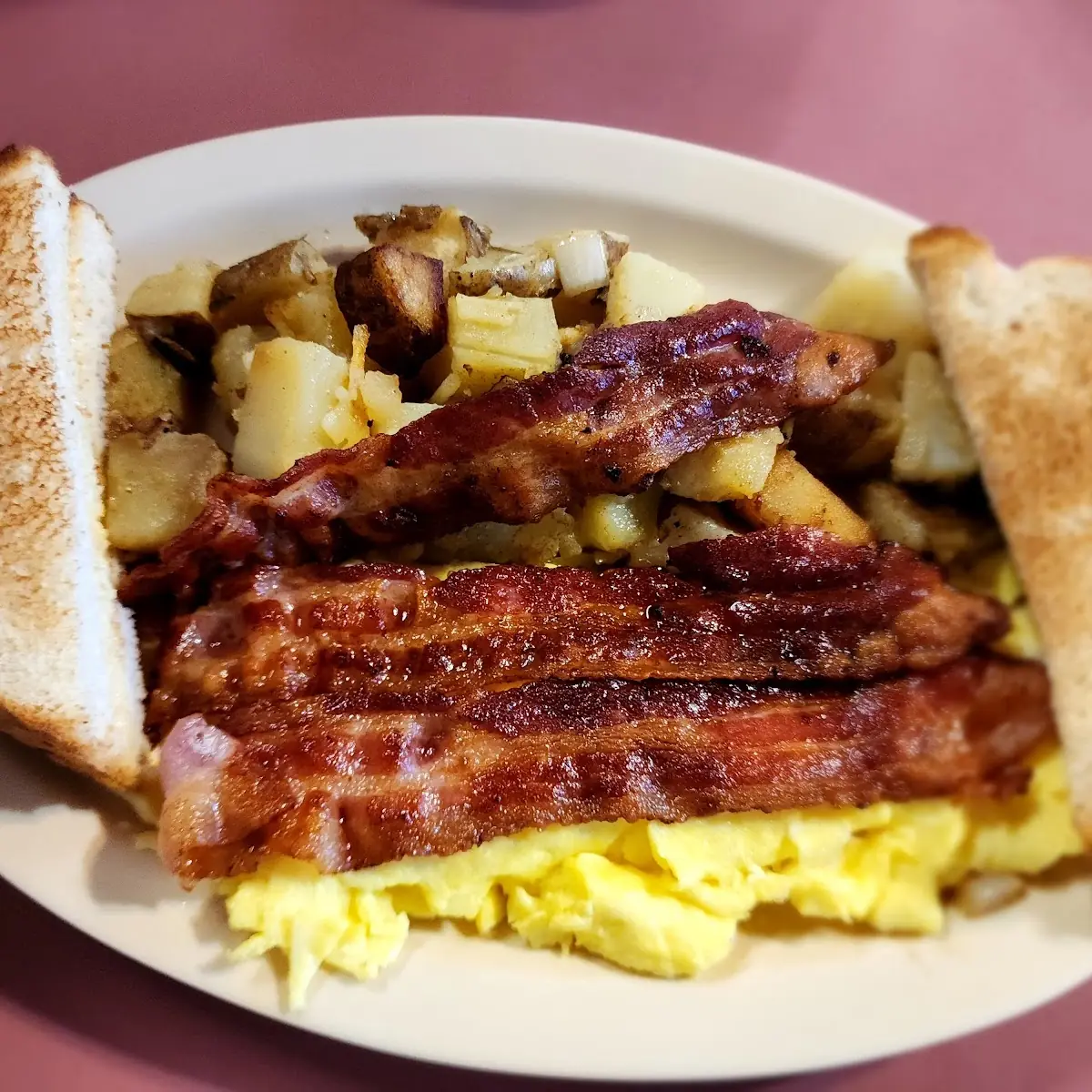 Bacon & Eggs 3 Strips