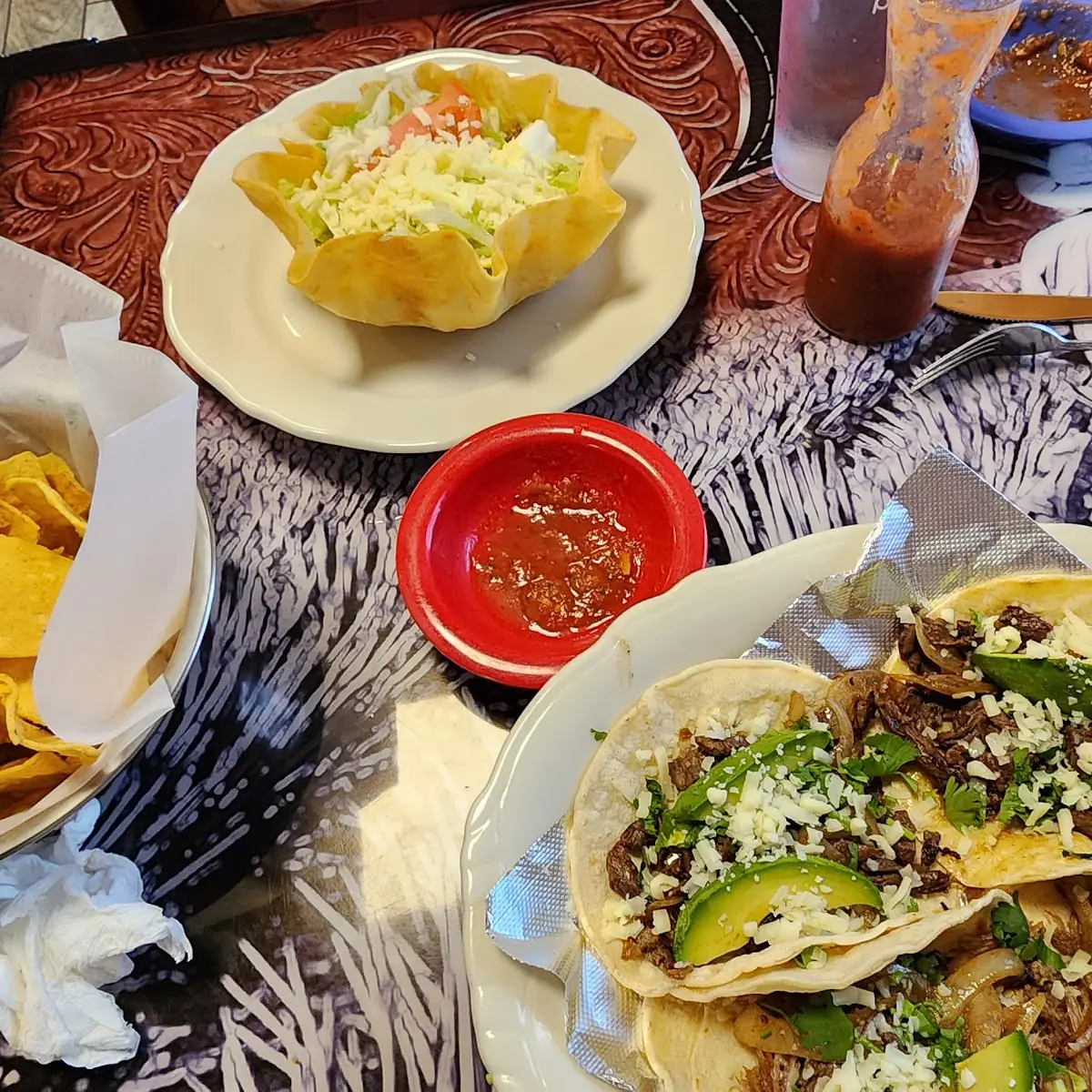 Street Tacos and Taco Salad