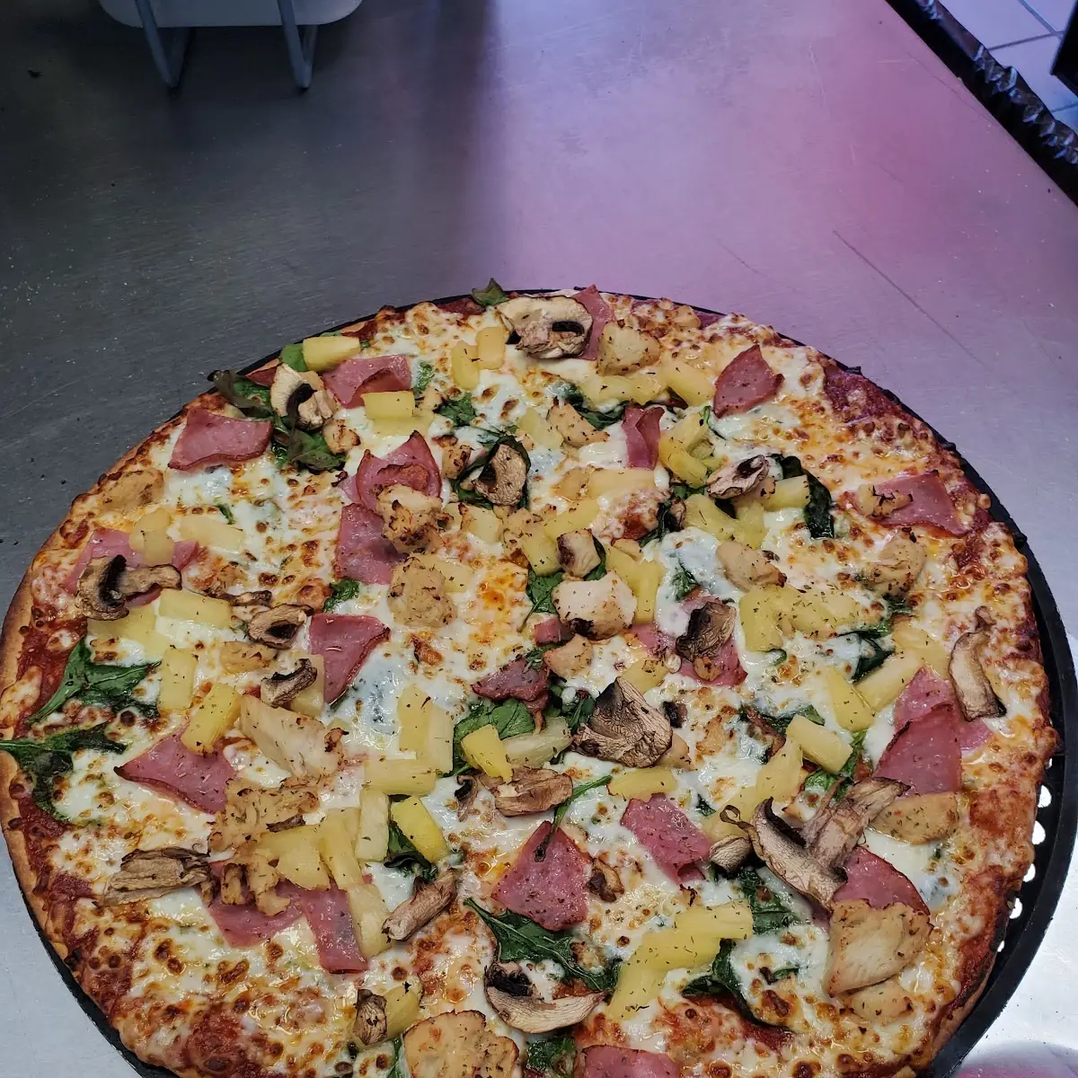 Thin Crust Pizza