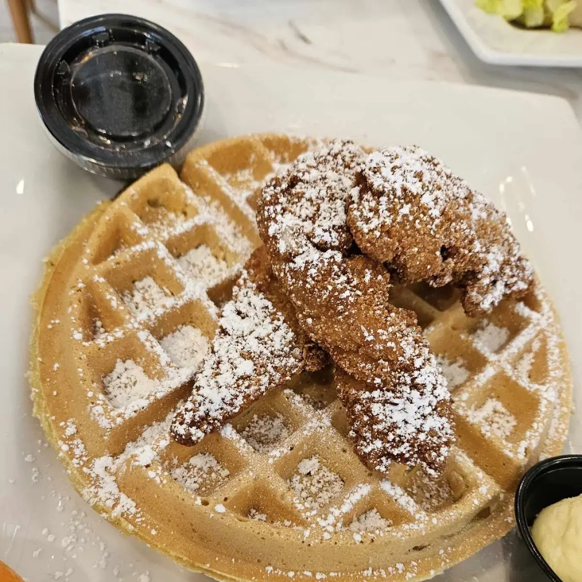 Cinnamon Apple Waffles