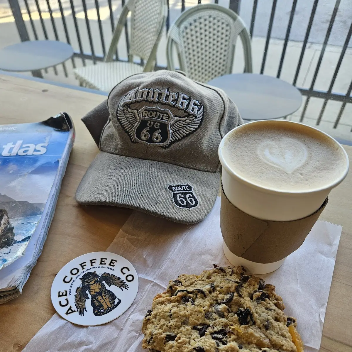 Double Shot Latte & Mixed Dried Fruit Cookie