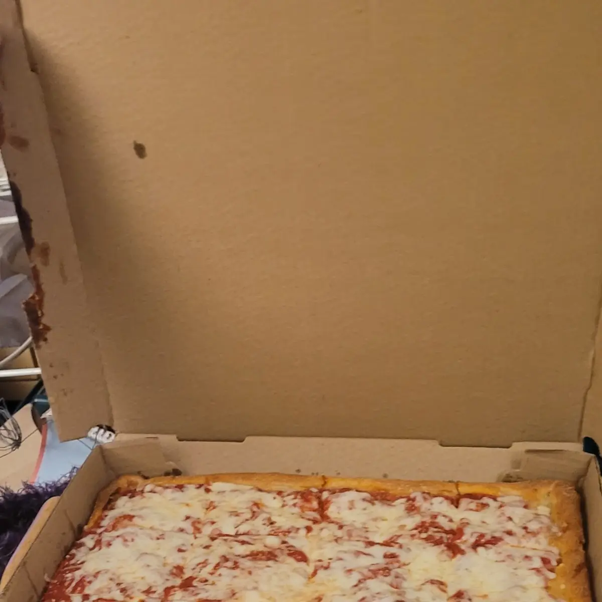 Sicilian Cheese Pizza