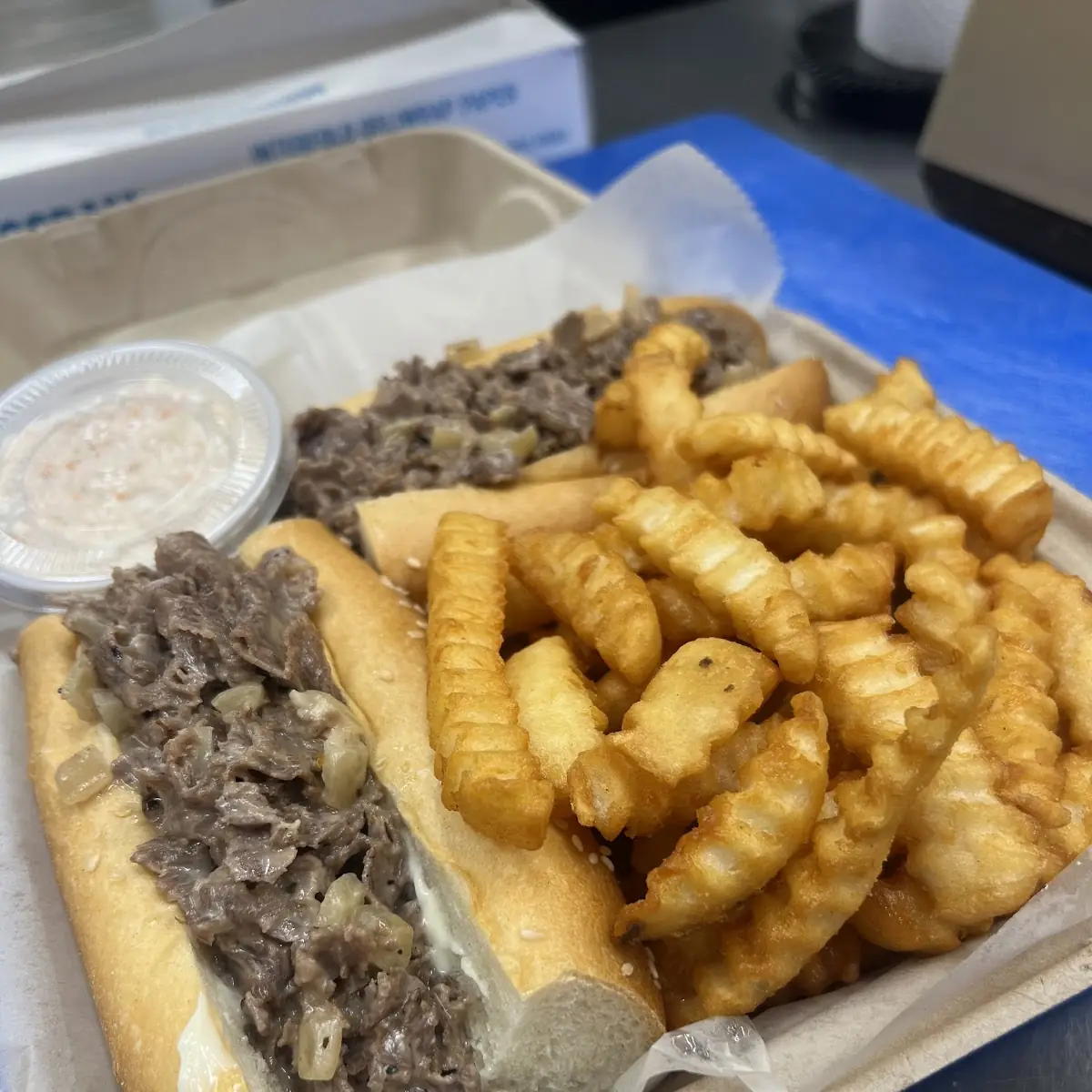 Mega Cheesesteak French Fries