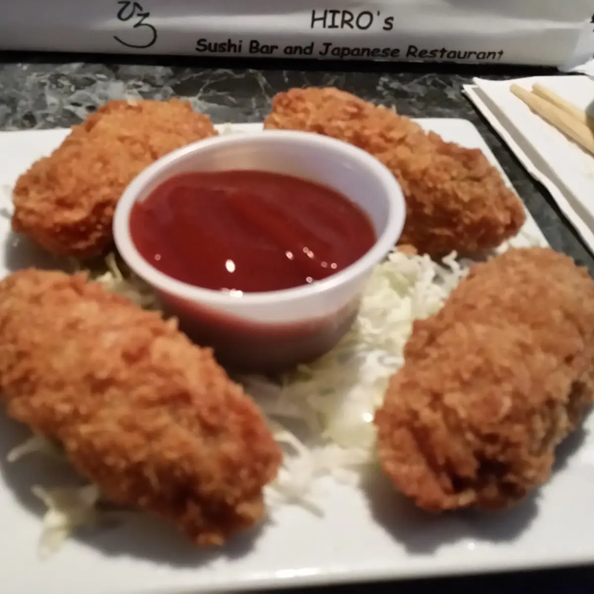 Golden Fried Oysters 4pcs