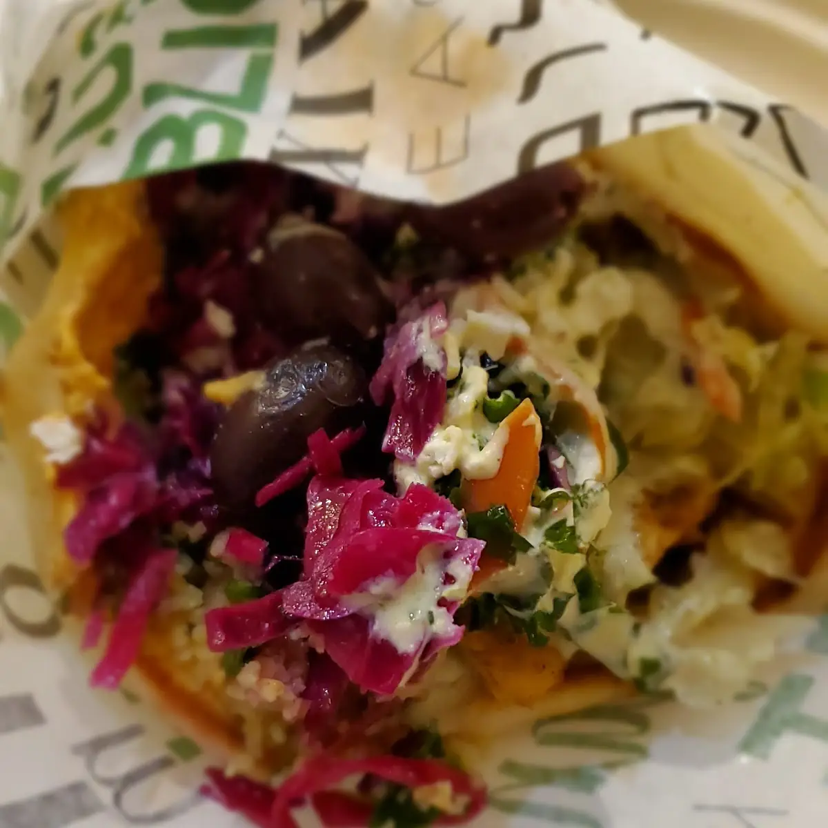 Lemon Chicken Wrap