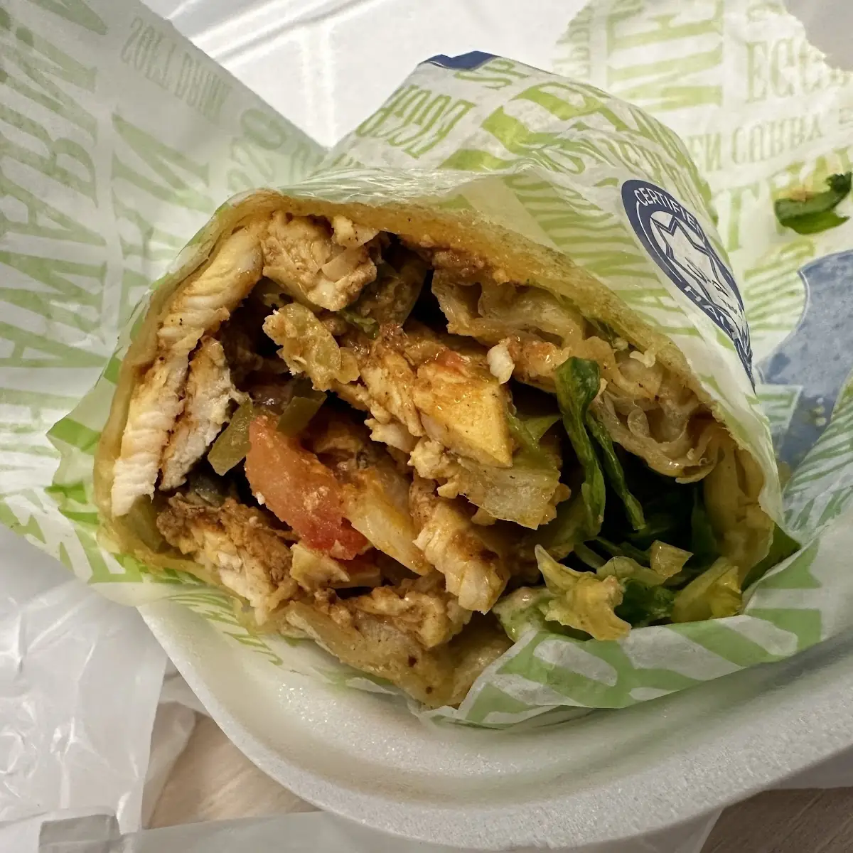 Chicken Shawarma Sandwich