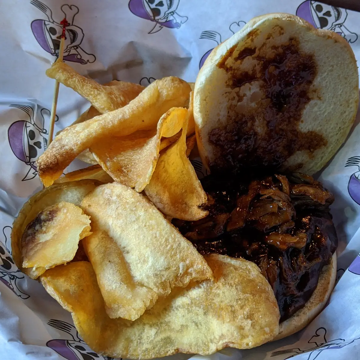 Happy Hour Pulled Pork Sandwich