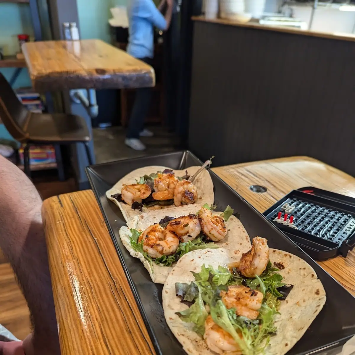 Togarashi Shrimp Tacos