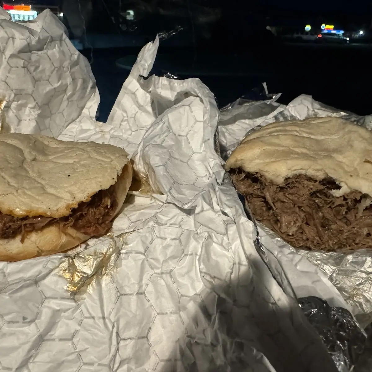Pulled Pork Sandwich and Boneless Spare Ribs