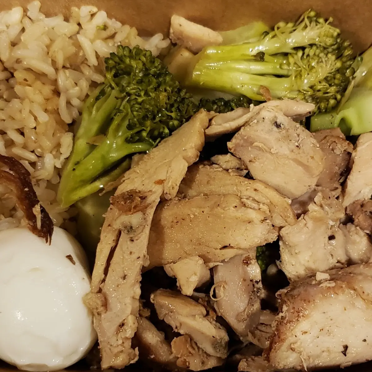 Chicken Steamed Broccoli