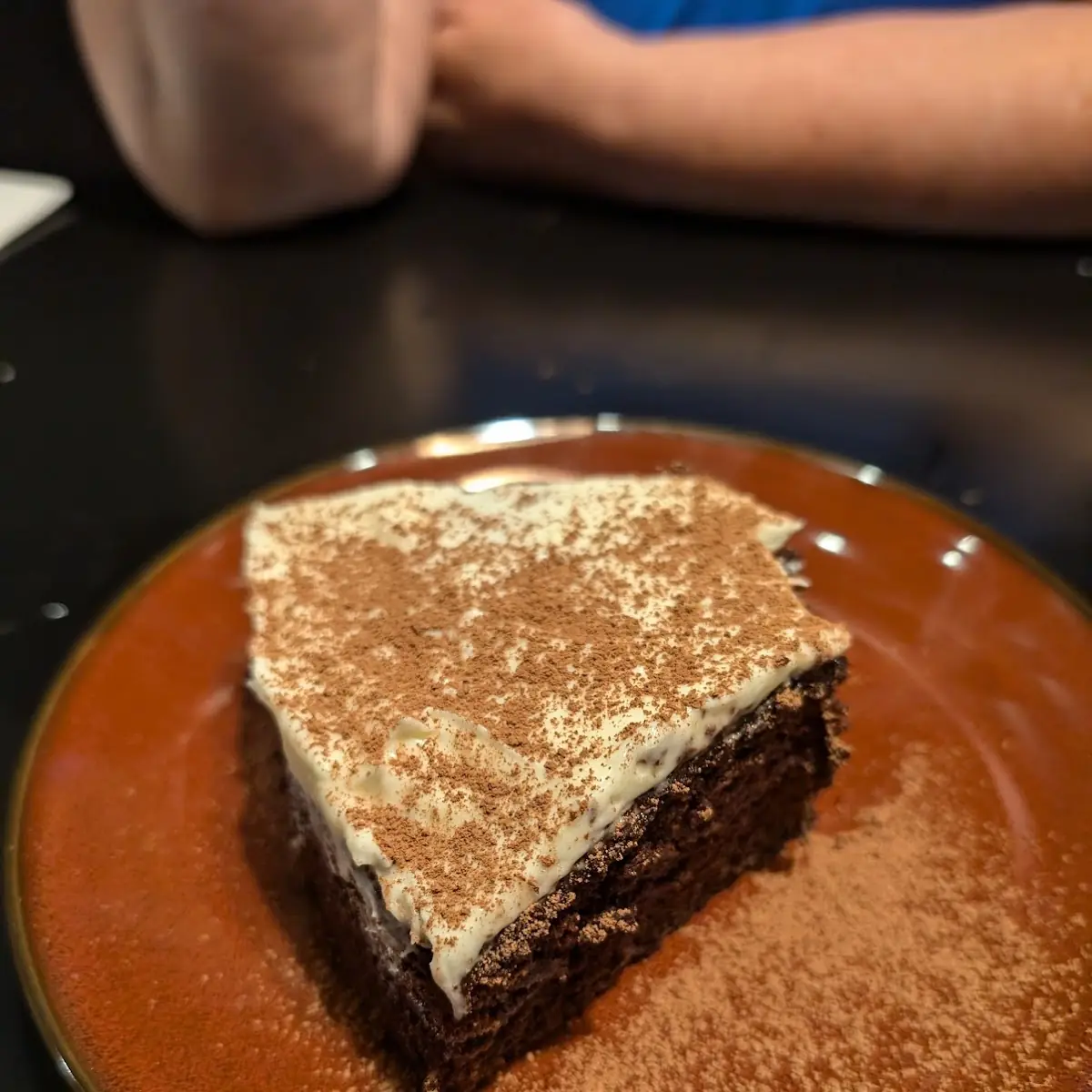 Guinness Chocolate Cake Slice