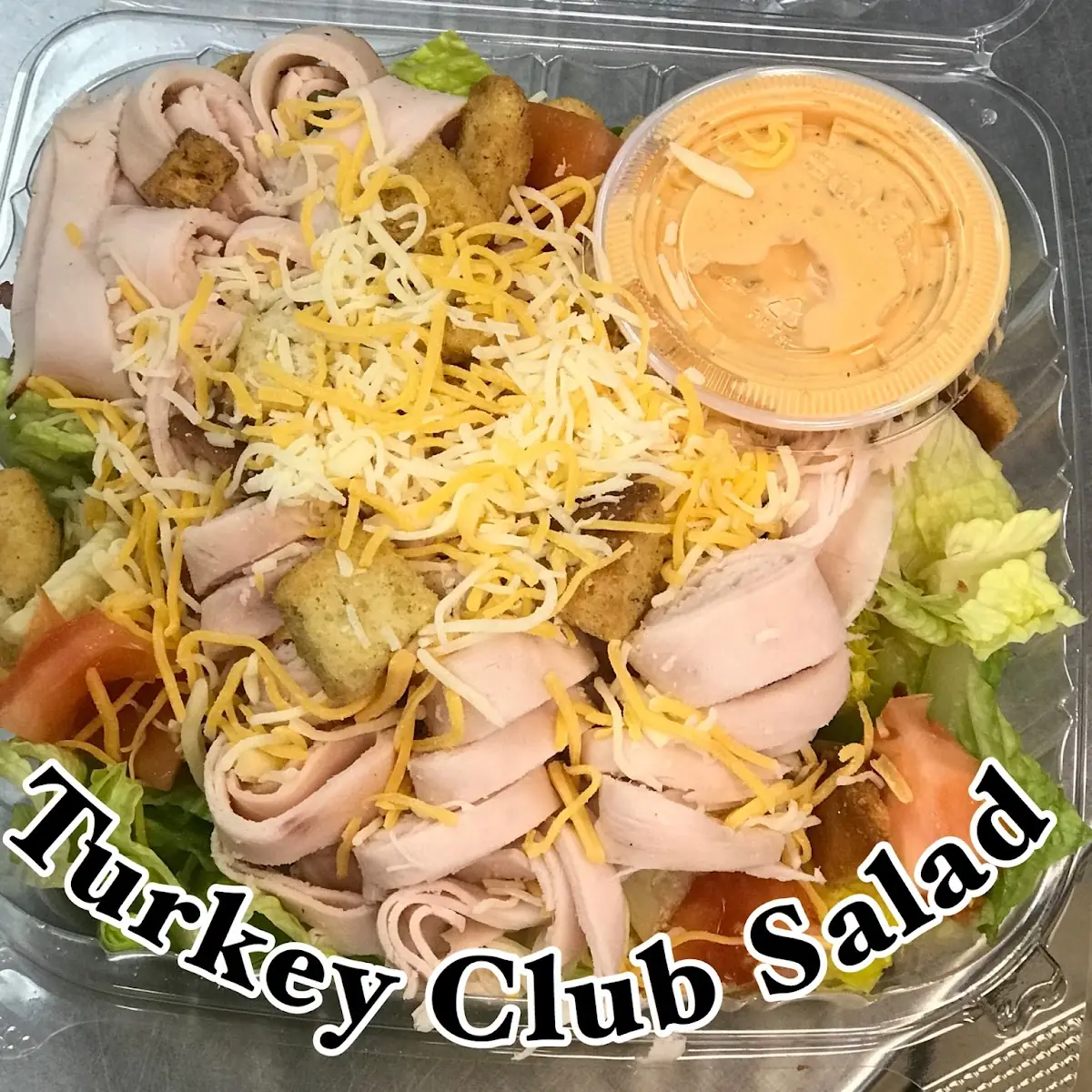 Turkey Club Salad