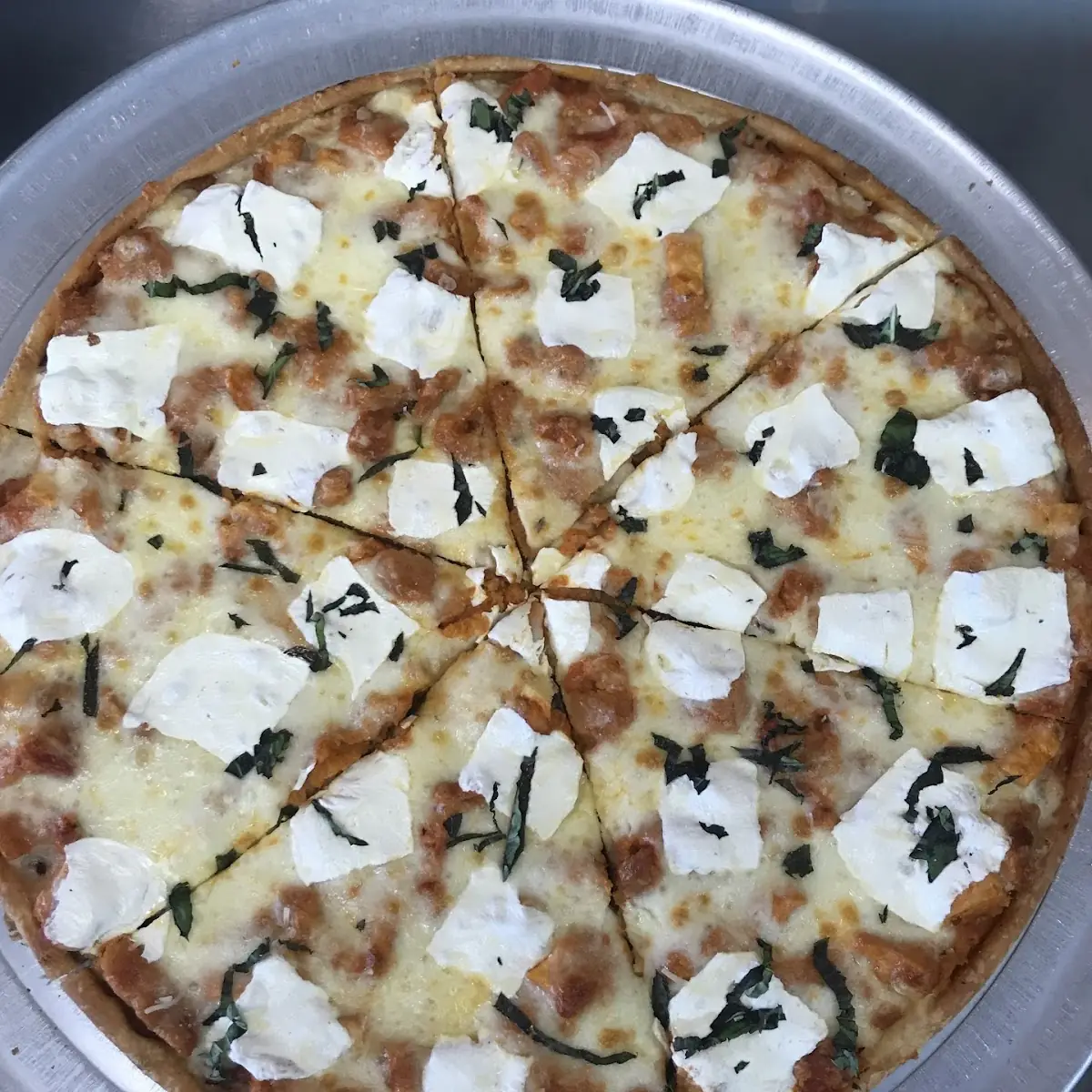 White Pizza Ricotta & Mozzarella