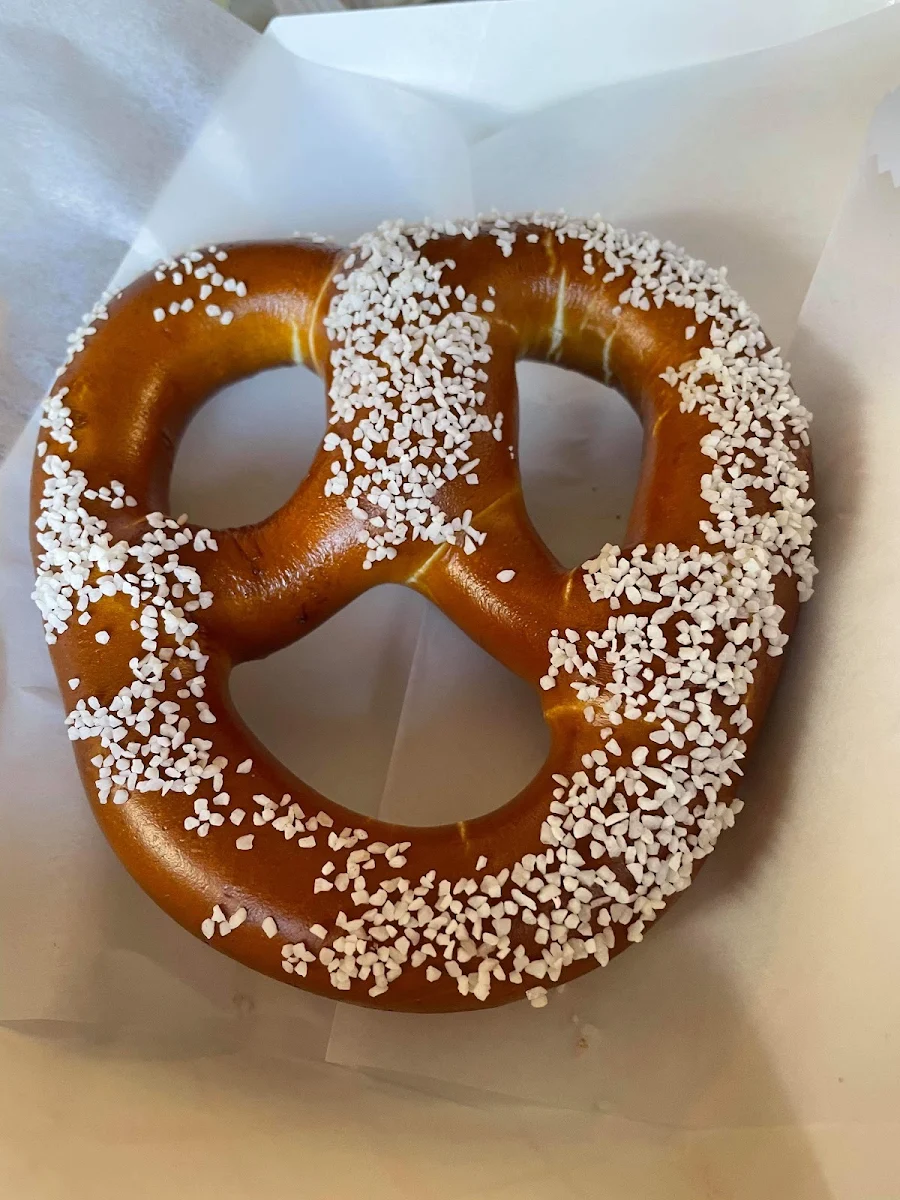 Giant Hot Salted Pretzel
