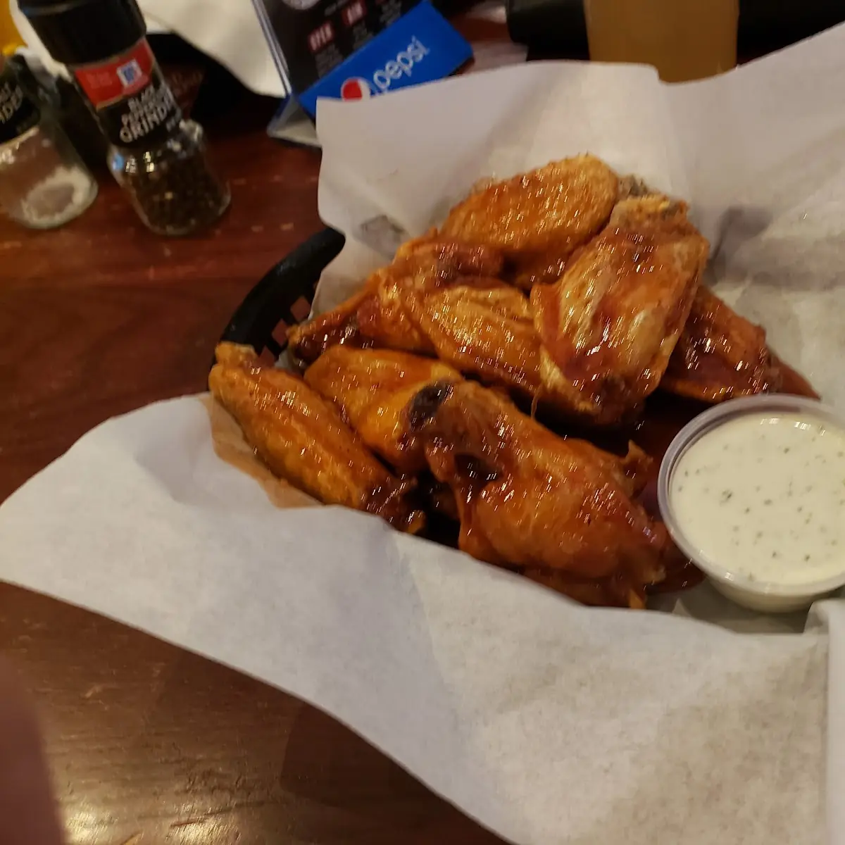Honey BBQ Wings