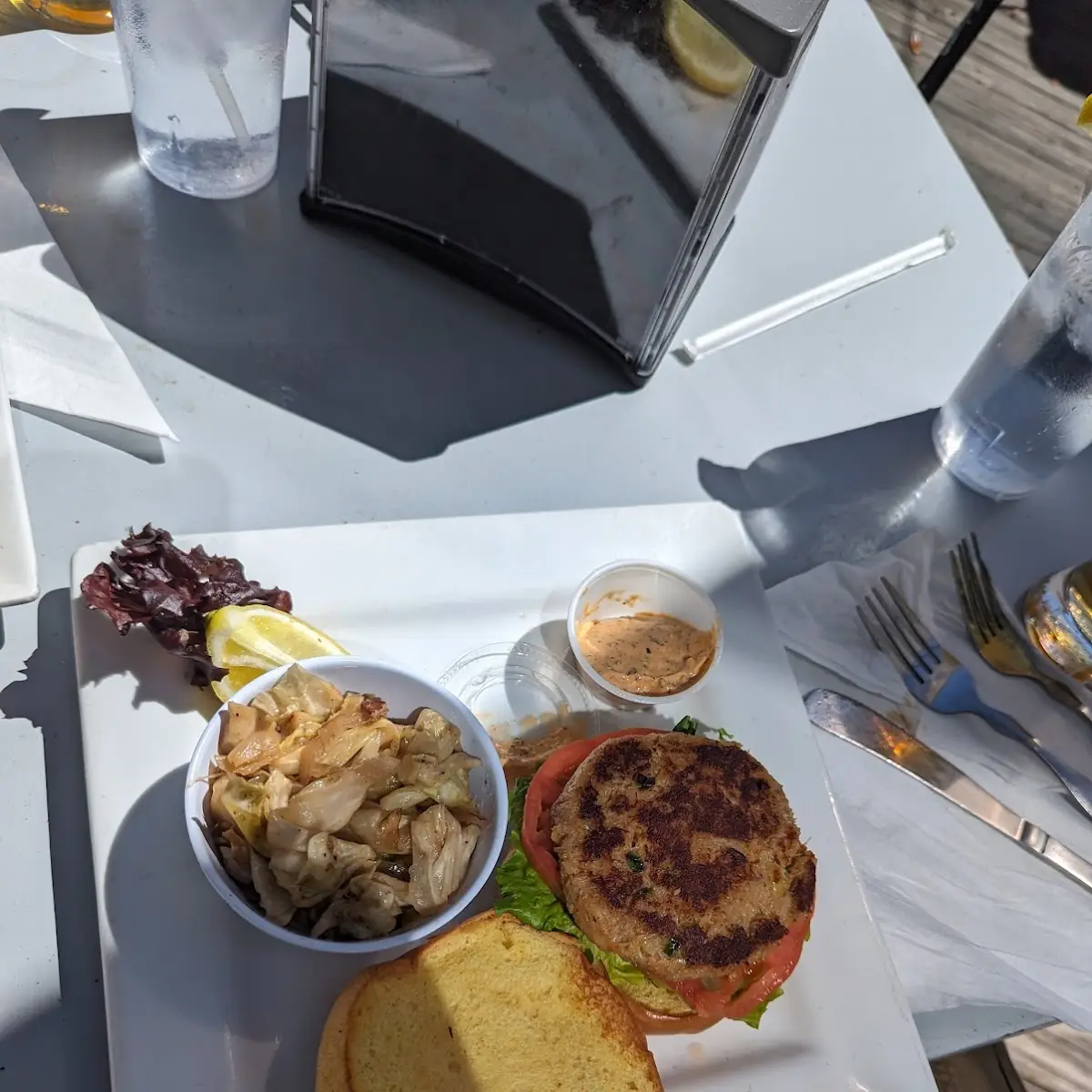 Crab Cake Sandwich