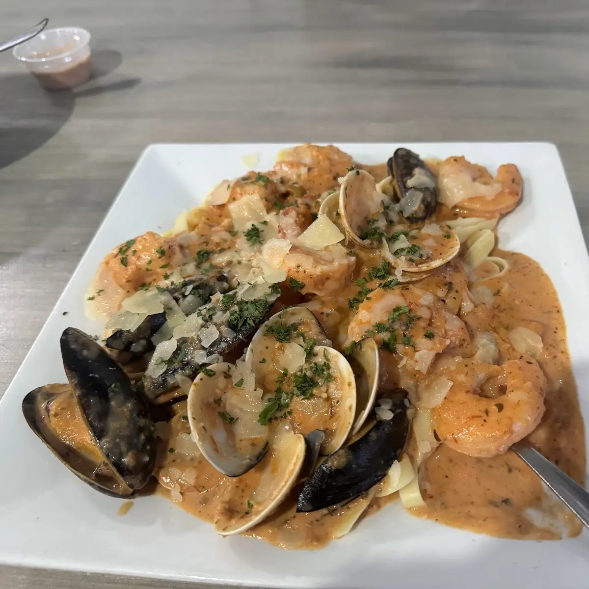 Creamy Seafood Pasta