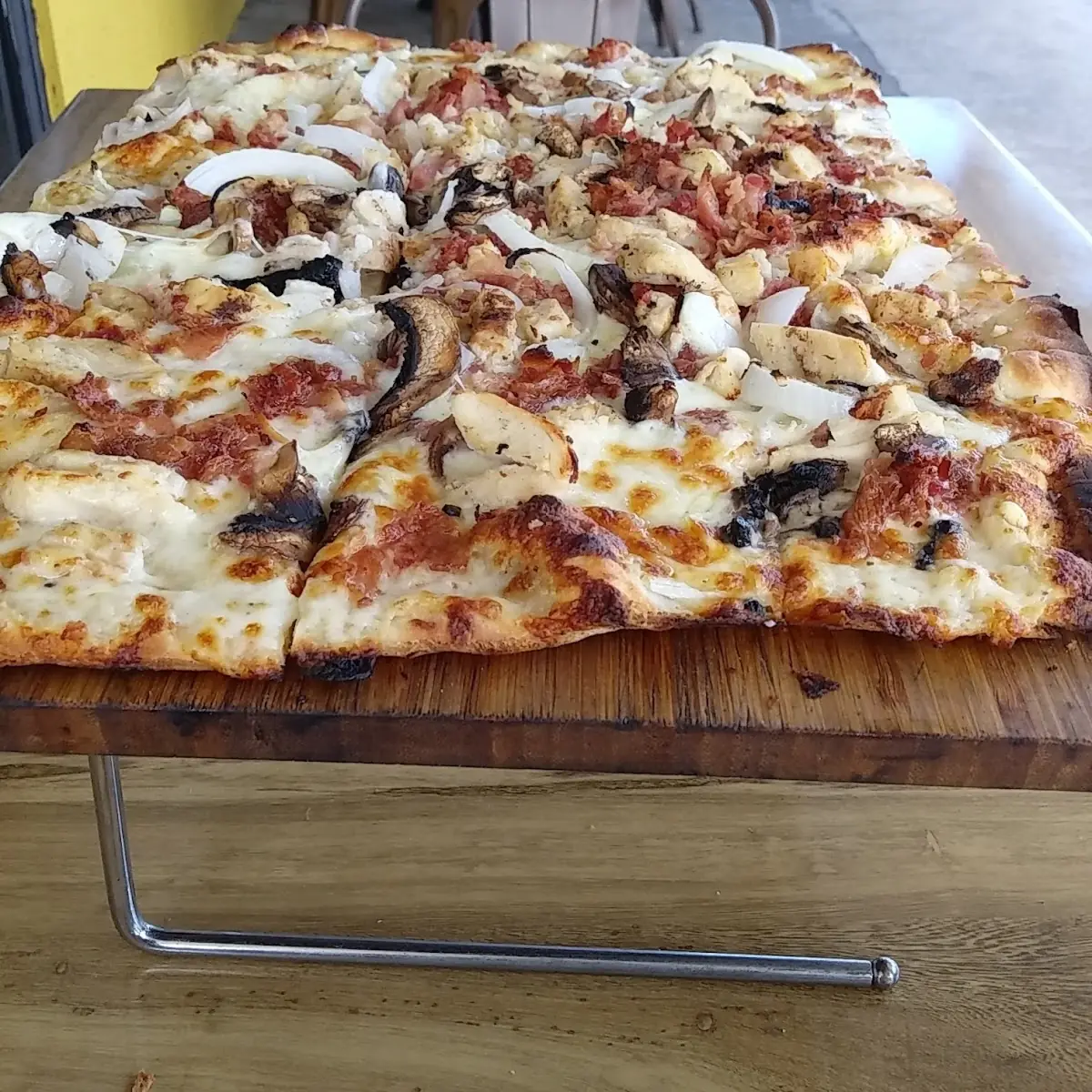 Artisanal Carbonara Pizza