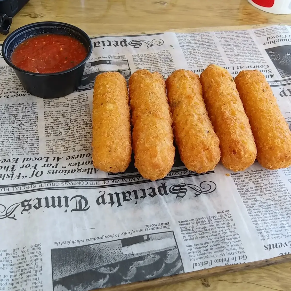 Big Mozzarella Sticks